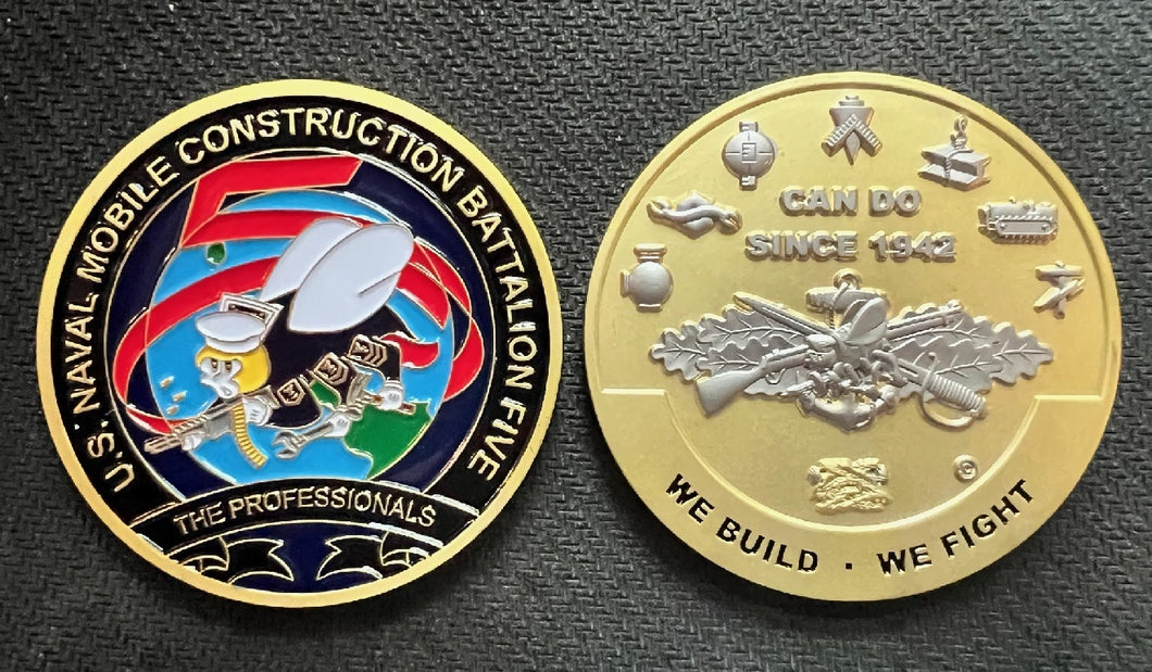 NMCB 5 Command Coin II