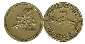 Seabee CM Rating Coin
