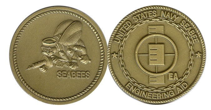 Seabee EA Rating Coin