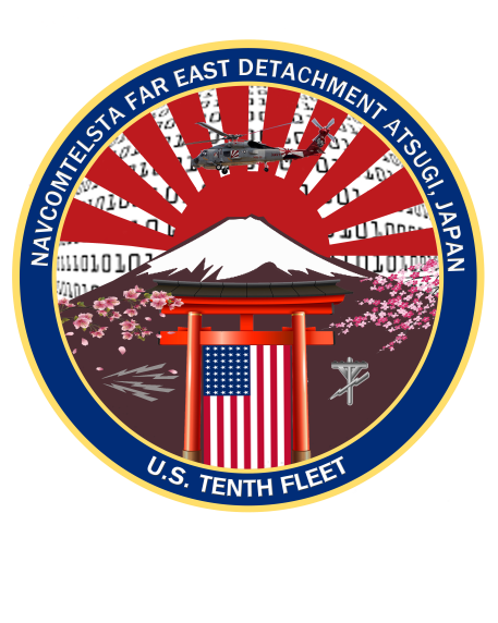 NAMETAG MEDALLION NAVCOMTELSTA ATSUGI