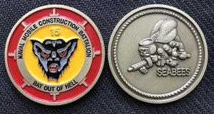 NMCB 15 Command Coin