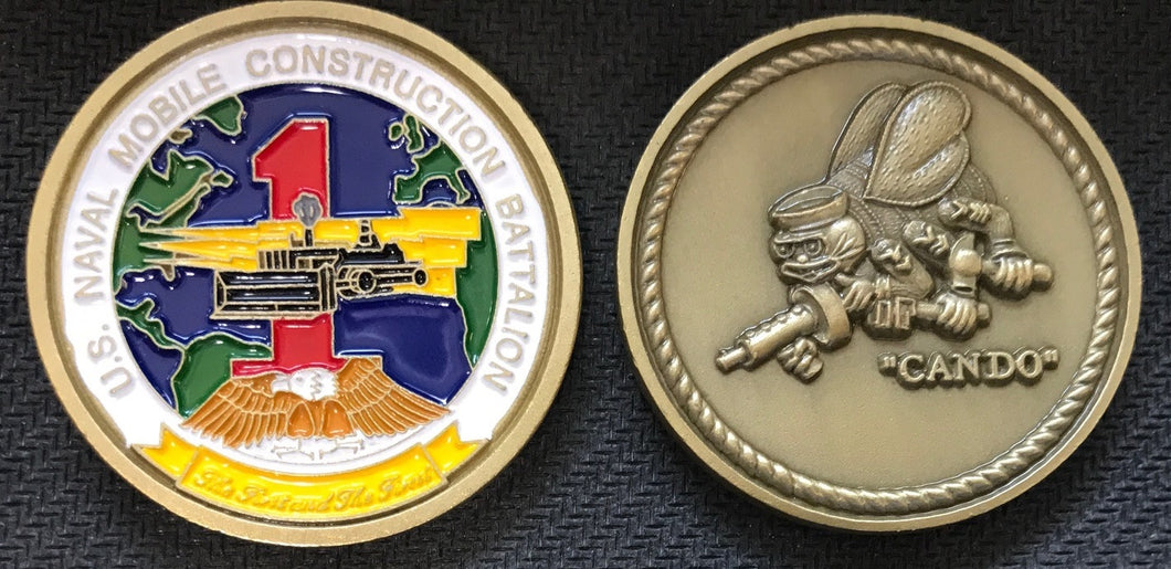 NMCB 1 COMMAND COIN