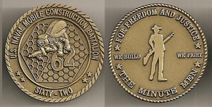 NMCB 62 Command Coin