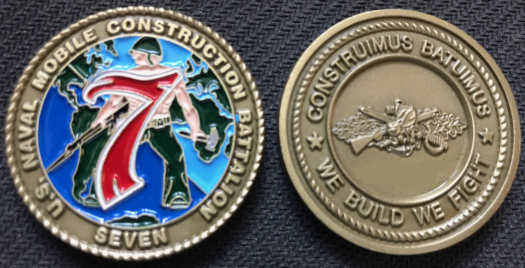 NMCB 7 Command Coin